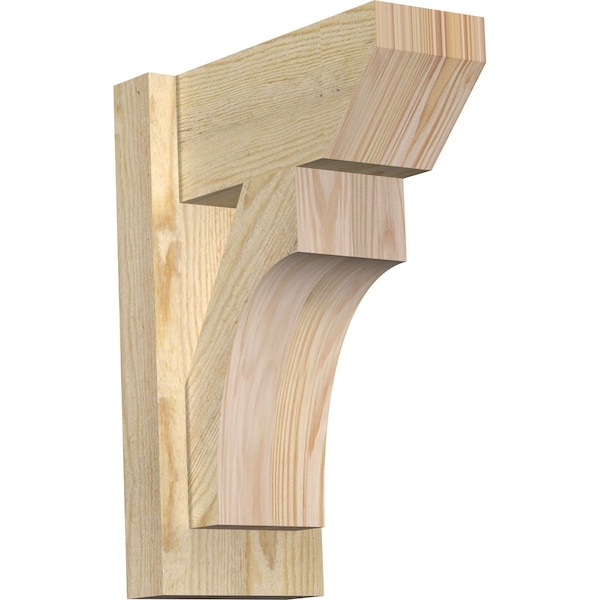 Ekena Millwork Westlake Slat Rough Sawn Outlooker, Douglas Fir, 6"W x 12"D x 16"H OUT06X12X16WTL06RDF - main